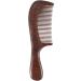MARKELL Unisex Sandalwood Comb Women Men Home Travel Wood Anti-Static Fine-Tooth Comb Wooden Handles Hair Comb - Buy Online on GoSupps.com