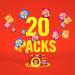 Walkers Meaty Variety Multipack Crisps Box 20x25 g 500 g (Pack of 1) - Buy Online on GoSupps.com