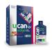 UCAN Edge Energy Gel, Strawberry Banana (12, 2 Ounce Packets) Great for Running, Training, Fitness, Cycling, Crossfit & More | Sugar-Free, Vegan, & Keto Friendly Energy Supplement Strawberry Banana 1.87 Ounce (Pack of 12)