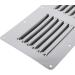 YaeMarine Stainless Steel 2-Pack 4-1/2" x 9" Stamped Louvered Vent Rectangular Boat Marine Yacht Vent Cover Hardware Fitting - Buy Online on GoSupps.com