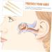 Beavorty 3pcs Ear Pick Keychain Set - Portable Ear Cleaning Tools for Earwax Removal - Household Ear Pick Tool Kit - Buy Online on GoSupps.com