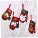 FELTECHELECTR 4 pcs Bag Holder Bear Christmas Bags Gloves Decoration Little Cutlery Cutter Candy and Forks 14X9cm As Shown - Buy Online on GoSupps.com