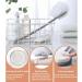Hydrotherapy Loofah Body Scrubber for Men and Women - Long Handle Bath Sponge for Exfoliating Wet or Dry Skin - Buy Online on GoSupps.com