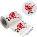 1 Roll Santa Claus Toilet Paper Merry Christmas Tissue Paper Funny Prank Tissue for Christmas Stocking Stuffers Favors Goforwealth - Buy Online on GoSupps.com