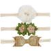 Nishine Baby Girls Nylon Glitter Hair Accessories Set - 6-Piece Toddler Hair Straps for Newborns | Perfect Gift for Parties & Showers - Buy Online on GoSupps.com