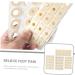 minkissy 4sheets Latex Corn Stickers Toe Separator Corn Cushions Corn Shoes Sticker Toe Feet Pads Foam Callus Cushions Corn Cushion Pads Corn Protector Pad Foot Stickers Latex Sponge Care - Buy Online on GoSupps.com