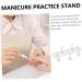 DOITOOL 4 Sets Manicure Tools Nail Art Display Stand Press on Nail Practice Stands Fake Nail Holder Nail Practice Display Holder Diy Nail Art Stand Magnetic Accessories Acrylic - Buy Online on GoSupps.com