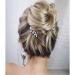 Unicra Silver Bride Wedding Hair Comb | Rhinestone Bridal Headpiece for Women and Girls - Buy Online on GoSupps.com
