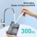 COSLUS Water Dental Flosser Portable Oral Irrigator 300ML 4 Modes Rechargeable Tooth Flosser - Travel & Home Cleaner (Black Grey) - Buy Online on GoSupps.com