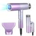 Mikinona Foldable Hair Dryer Folding Hair Dryer Travel Hairdryer Travel Hair Dryer Travel Blow Dryer Abs