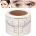 Eyebrow Ruler Stencil Sticker 1 Roll Strong Viscosity Clear Eyebrow Ruler Sticker For Salon For Artist - Buy Online on GoSupps.com