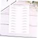 Beavorty 4 Sheets Black Stickers Eyebrow Stickers for Makeup Transfer Stickers 6 Proof Supplies - Buy Online on GoSupps.com