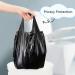 Fyy Garbage Bags with Handle - 100 Pack 6 Gallon Waste Bags for Bathroom Kitchen Office - 52x70 cm Black - Buy Online on GoSupps.com