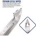 Stainless Steel Professional Cuticle Nippers - Best Pink Cutters and Remover for Manicure and Pedicure - Buy Online on GoSupps.com