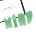 Zipsten Guasha Massage Tool  4 Pcs Gua Sha Facial Tool  Gua Sha Facial Tool for Back  Arm  Neck and Body Perfect Tool for Acupuncture Therapy  Trigger Point Treatment and Facial Slimming