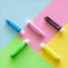 KazUp Rainbow Toothbrush - Portable Folding Soft-Bristle Toothbrush with Creative Sleeve for Home & Travel - Five Colors Available - Buy Online on GoSupps.com