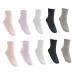 HEALLILY 5 Pairs Diabetic Care Socks Socks for Women Elderly Diabetic Socks Diabetic Socks for Men Non Skid Socks Cotton Crew Socks for Men Extra Wide Socks Women Diabetic Socks Sports