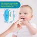 Baby Finger Toothbrush Set - 6 BPA-Free Silicone Brushes with Transport Boxes | Gentle Dental Care for Infants - Buy Online on GoSupps.com