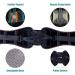 Lordosis Support Belt with Pulley System - Adjustable Lower Back Pain Relief for Men & Women | Sciatica & Herniated Disc Support (Black) - Buy Online on GoSupps.com