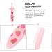 Buy Healvian 3-in-1 Travel Toothbrush & Massage Accessories for Toddlers | Silicone Oral Care Tools for Children - Pink Baby Soft Fur - Buy Online on GoSupps.com