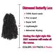 Short Butterfly Locs Crochet Hair 12 Inch 6 Packs Black Bob Style | Distressed Faux Locs Crochet Braids for Women - Buy Online on GoSupps.com