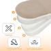 Adjustable Orthopedic Heel Lift Inserts | 4-Layer Gel Insoles for Uneven Leg Length Heel Spurs & Sports Injuries - Height Increase Solution for Men & Women - Buy Online on GoSupps.com