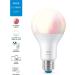 WiZ Connected Color High Lumen 100W A21 Smart WiFi Light Bulb  16 Million Colors  Compatible with Alexa and Google Home Assistant  No Hub Required  1 Bulb A21 Color 1 Count (Pack of 1) - Buy Online on GoSupps.com