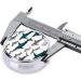 Buy Sharks Nautical Round Pill Box - 3 Compartment Mini Decorative Travel Organizer for Vitamins & Medicine - Buy Online on GoSupps.com