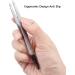 Slant Tip Tweezer Double Stainless Steel Eyebrow Remover with Brush Multipurpose Makeup Tool Precision Clamping - Buy Online on GoSupps.com