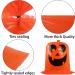 DERAYEE 6Pcs Halloween Pumpkin Lawn Bags - Large Jack O Lantern Leaf Bags for Outdoor Halloween Yard Decorations - Buy Online on GoSupps.com