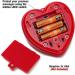Voice Recordable Heart Button - 2 Minute Talking Plush Toy for Personalized Memory Bear or Baby Heartbeat Keepsake (Red) - Buy Online on GoSupps.com