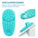 Meidong Silicone Shower Foot Scrubber - Personal Foot Massage and Cleaning - Non-Slip for Men and Women - 1PCS Green - Buy Online on GoSupps.com