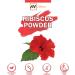 100% Pure Hibiscus Sabdariffa Flower Powder - Natural Hair Health & Skin Benefits | 0.22 LBS | Shop Internationally - Buy Online on GoSupps.com