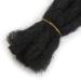 Coolbers 100% Human Hair Dreadlocks Extensions - 12-Inch Handmade Crochet Braids 10 Strands 1cm Width Available in 8 Inch #1b - International Shipping - Buy Online on GoSupps.com