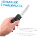 Shop 1 Set Kids Tableware & Cutlery - Reusable Utensils Dessert Spoons Gloves & Forks for Elderly - Portable Accessories - Buy Online on GoSupps.com