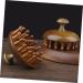 Collbath Wooden Scalp Massage Comb - Wide Tooth Ridge Comb for Effortless Hair Care | Perfect Travel Handheld Wood Comb - Buy Online on GoSupps.com