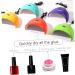 Healeved 2pcs 12 Nail Dryer Nail Art Tools Accessories Gel Nail Curing Gel LED Dryer Manicure Tool Nail Polish Dryer Nail Gel Polish Curing Machine Grill - Buy Online on GoSupps.com