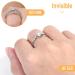 Ring Sizer Adjuster 22 Pack - Silicone Ring Guards for Loose Rings - Spiral Ring Spacers - Transparent Resizer Tightener with Polishing Cloth - Women and Men - Buy Online on GoSupps.com