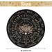 Wooden Divination Pendulum Board Dowsing Divination Wooden Pendulum Board Dowsing with Crystal Dowsing Witchcraft Wiccan Altar Supplies Kit Wooden Carven Board for Divination Decoration 9.8in Black - Buy Online on GoSupps.com
