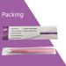 Expert Eyebrow Tweezers - Stainless Steel Precision Sloping Pointed Pluck Tweezers for Men & Women - Pink for Ingrown Hair - MJW - Buy Online on GoSupps.com