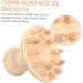 BCOATH Wooden Massage Comb - Smooth Handheld Massager for Home Use | Creative Hair & Body Care Device - Buy Online on GoSupps.com