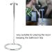 Men's Stainless Steel Razor Holder Base | Elegant & Quick-Drying Rustproof Design for Daily Use - Buy Online on GoSupps.com