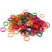 Dog hair gum neon-color 100 pieces