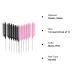 12-Piece Braiding & Styling Comb Set with Stainless Steel Pintail - Black Pink - Buy Online on GoSupps.com