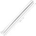 VGEBY 3pcs Aluminium Alloy Relay Baton for Track and Field Running Races - Silver - Buy Online on GoSupps.com