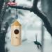 Outdoor Hanging Wooden Hummingbird House Nest Set | 3 Pcs with Hemp Ropes | Type ABC - Buy Online on GoSupps.com