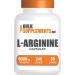 BulkSupplements.com L-Arginine 5000mg Capsules - Arginine Supplement Nitric Oxide Supplement L-Arginine Capsules - Gluten Free 8 Capsules per Serving 240 Capsules (Pack of 1)