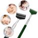 Jitnga 2-Pack Back Scratcher for Itching High-Quality Extendable Stainless Steel 20-68 cm Padded Handle Available in Black & Dark Green - Buy Online on GoSupps.com