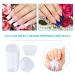 Clear Nail Art Stamper Set - Silicone French Manicure and Jelly Stamp for DIY Nail Art Accessories - Perfect for French Smile Lines - Buy Online on GoSupps.com