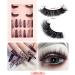 PLCPDM Eyelashes Natural Look False Eyelashes Press on s Reusable Fake s with Glues for Women SET69 - Buy Online on GoSupps.com